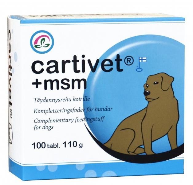 Cartivet + msm 100tabl