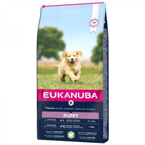 Eukanuba Puppy Large Breed - Lamb & Rice