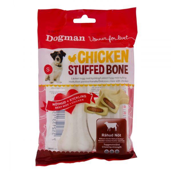 Dogman Chicken stuffed bone 2kpl koko M