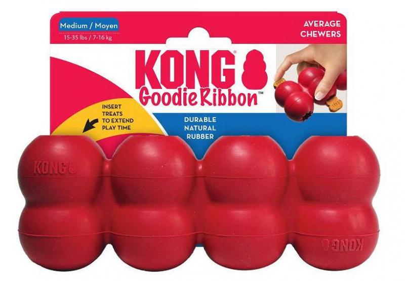 KONG Goodie Ribbon Dog Toy