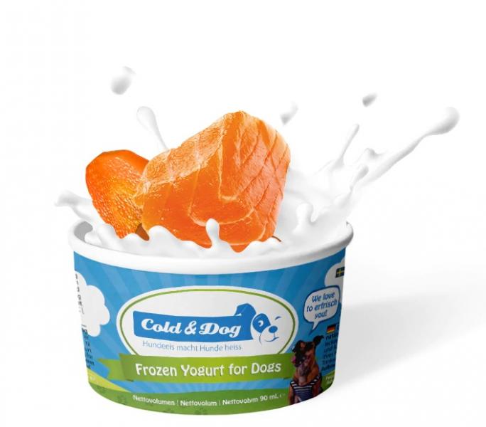 Cold & Dog Wild Salmon - koirille jogurttijäätelö 90ml