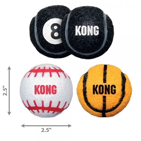 KONG Sport Balls 3kpl
