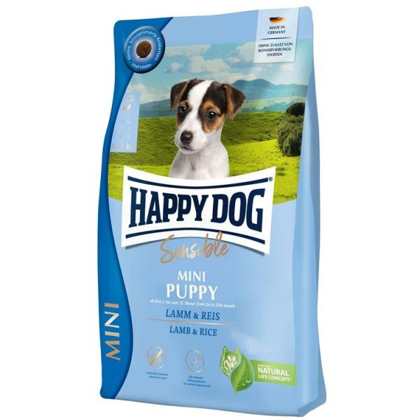 Happy Dog Sensible Mini Puppy Lamb & Rice 4kg