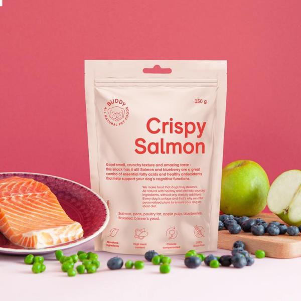 BUDDY Crispy Salmon – Lohi makupala 150g